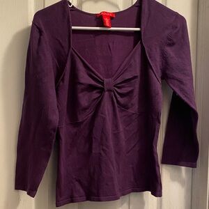 Sexy purple top